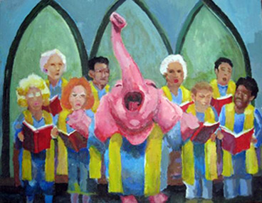 pink elephant choir